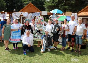 Vystúpenie na Folklórnych Slávnostiach pod Poľanou v Detve